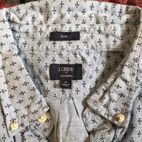 Lot of (3) J CREW Oxford Button Front Extra Large Shirts Slim fit 100% cotton XL - Picture 3 of 13